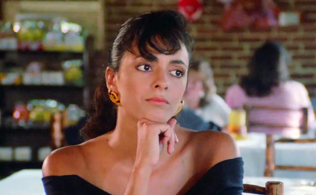 Roberta Vasquez in her early acting days, showcasing the classic charm and strength that defined her iconic roles in action films.”