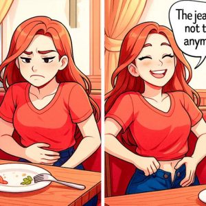 The Post-Dinner Ritual: After a big dinner, that top button simply has to go.